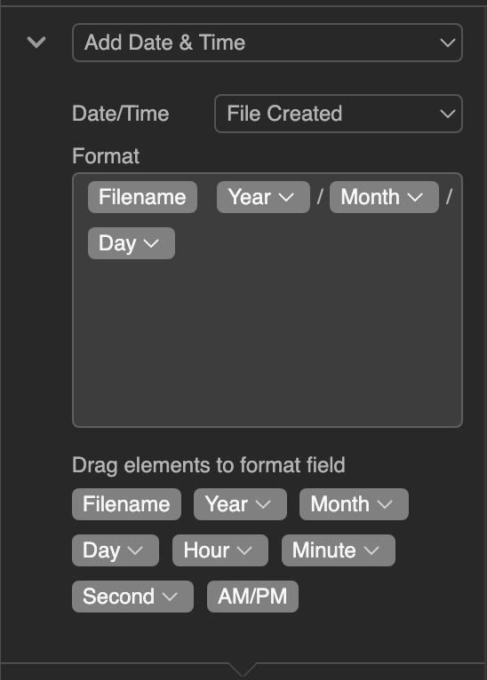 Add Date & Time