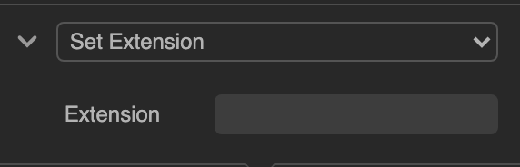 Set Extension